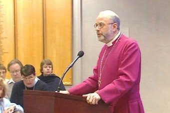 PHOTO: Anglican Archbishop of Adelaide Ian George resigned over his handling of child sex abuse claims in 2004. (ABC News)