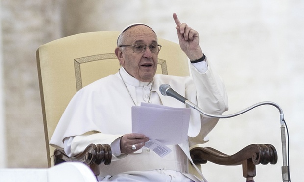 Pope Francis has promised there will be ‘zero tolerance’ for clerical sex abuse and cover-ups. Photograph: NurPhoto/Rex/Shutterstock