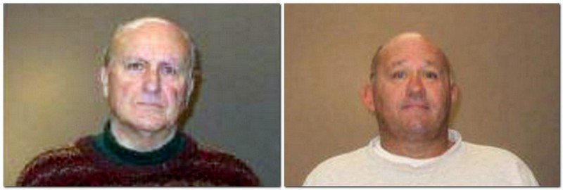 Richard Lavigne, left, and Robert Lamontagne.