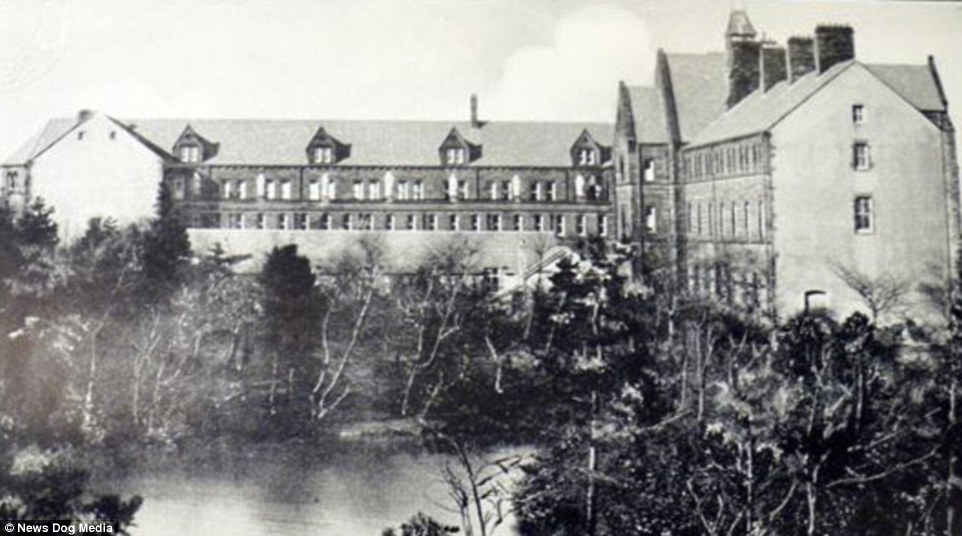 Less than a decade after it opened, this was a picture of the thriving school in 1894, when it provided a Cathlic education to hundreds of children in the Lancashire town