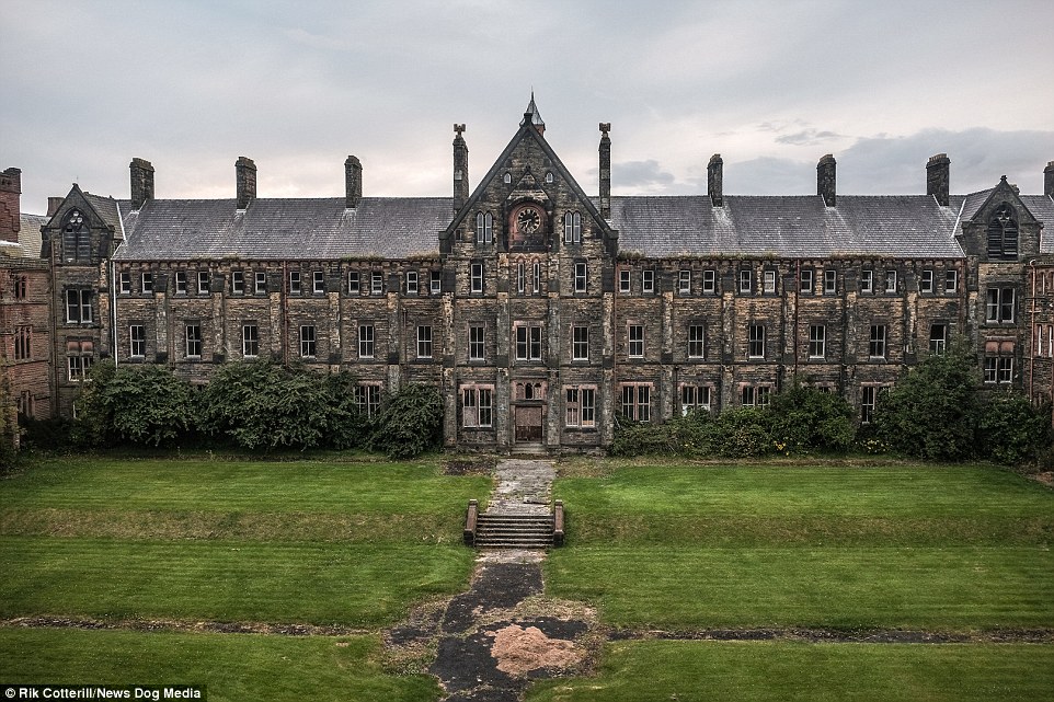 These are the eerie photos of the monolithic former school which was closed more than twenty years ago and has left a legacy far more deep-rooted than just the building that remains