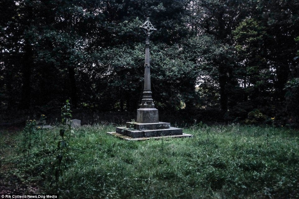 This is a memorial in the grounds of the famous school in Upholland. Photographer Rik Cotterill said: 'Despite having been closed since the early 90's, the late Victorian architecture has stood the test of time and is truly a testament to itself and the history it holds