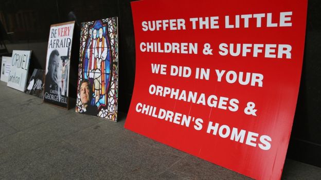 Critics believe Cardinal Pell helped cover up child sex abuse in the Catholic Church, an allegation he denies
