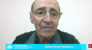 Ronald Mulkearns gives evidence at the royal commission.