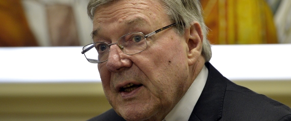 George Pell will give evidence at Rome at the Royal Commission into Institutional Responses to Child Sexual Abuse. | ANDREAS SOLARO via Getty Images