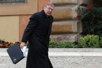 PHOTO: A heart condition has prevented George Pell from leaving the Vatican. (Reuters: Tony Gentile)