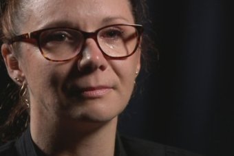 PHOTO: Royal commission witness and child sexual abuse survivor Julie Stewart told 7.30 that she was angered listening to Cardinal George Pell's evidence to the royal commission. (7.30)