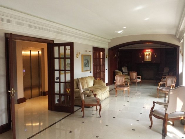 The Vatican’s living quarters for U.S. priests are located a few miles south of the Vatican.
