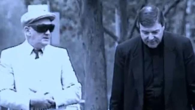 George Pell pictured with Gerald Ridsdale in 1993. Picture: SuppliedSource:Supplied