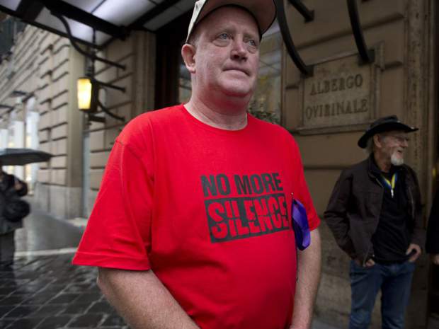 Dominic Ridsdale, a survivor of sex abuse, travelled to Rome to witness one of the highest-ranking Vatican officials, Cardinal George Pell, testify before an Australian commission.