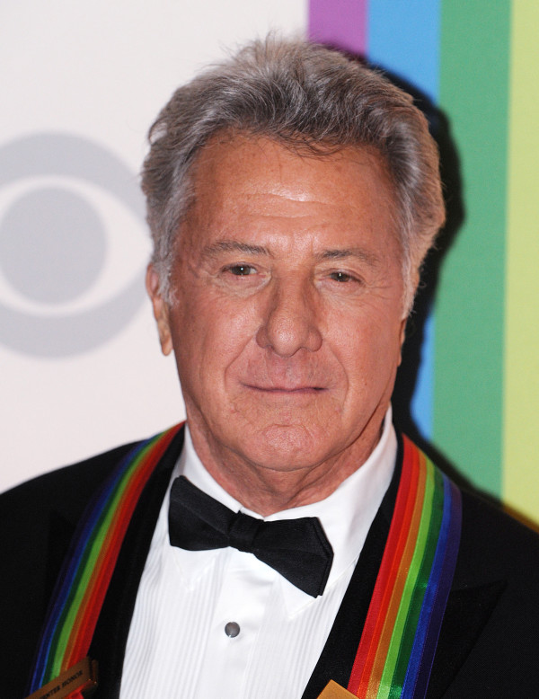Dustin Hoffman poses for photographers at the Kennedy Center Honors gala in Washington, D.C, Sunday, December 2, 2012.