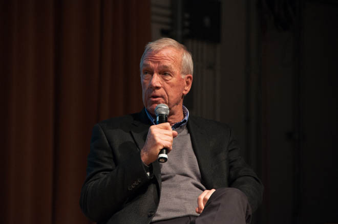 Robinson discusses getting to know Michael Keaton, the actor who portrayed him in "Spotlight." Keaton spent time with Robinson to get to know him and study him for the film.