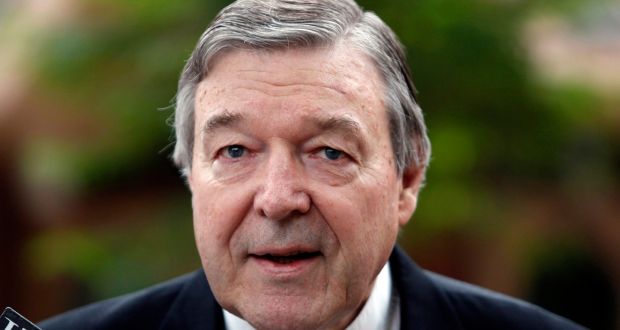 Cardinal George Pell, head of the Vatican’s Secretariat for the Economy, says he hopes an audit of the Vatican finances will resume very shortly, following its suspension this week. Photograph: Daniel Munoz/Reuters