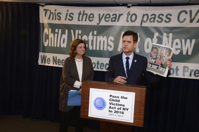 State Sen. Brad Hoylman (r.), one of the sponsors of the legislation, said the legislators needed to listen to the people targeted by the sexual perverts as kids.