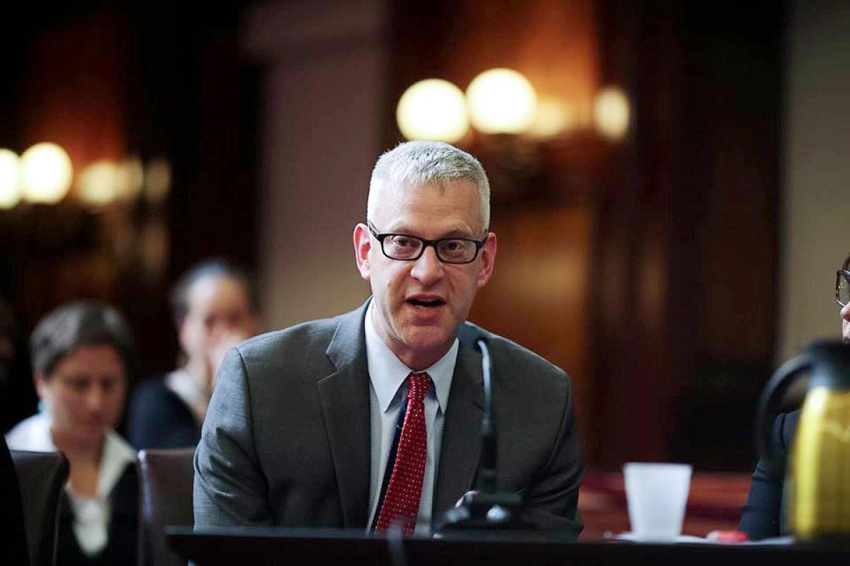 Michael Polenberg thinks there's momentum to pass the Child Victims Act, which would give more rights to people who have been abused. (WILLIAM ALATRISTE/NEW YORK CITY COUNCIL)