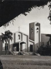 Our Lady of Mount Carmel Church, Agat, as photographed in 1975. (Photo: PDN file photo)