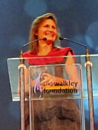 Journalist Joanne McCarthy pictured here at the Walkley Awards in Brisbane in 2013. PICTURE: DARREN PATEMAN