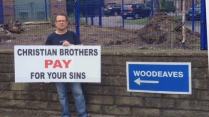 Former pupil David Sharp is campaigning for justice