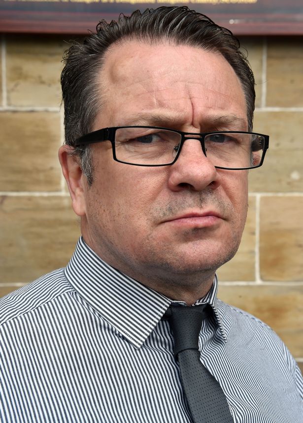 Abuse victim Dave Sharp