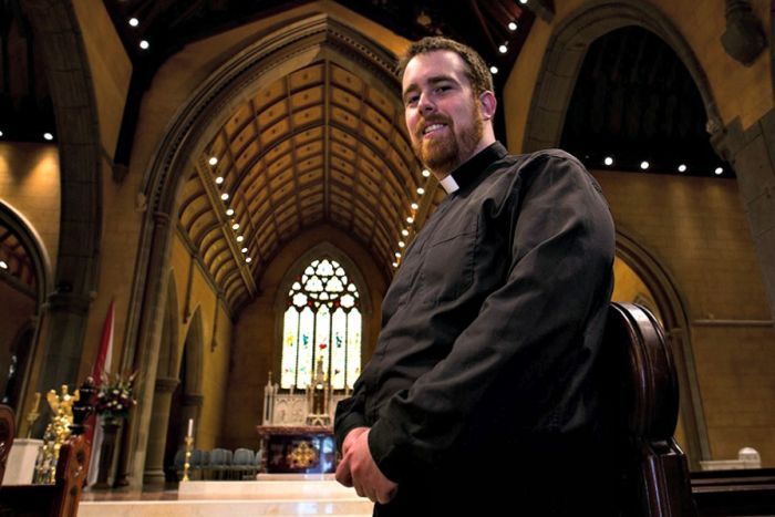 PHOTO: Father James Kerr says it is only fair that priests cop anger from the community. (ABC Open: Marc Eiden)