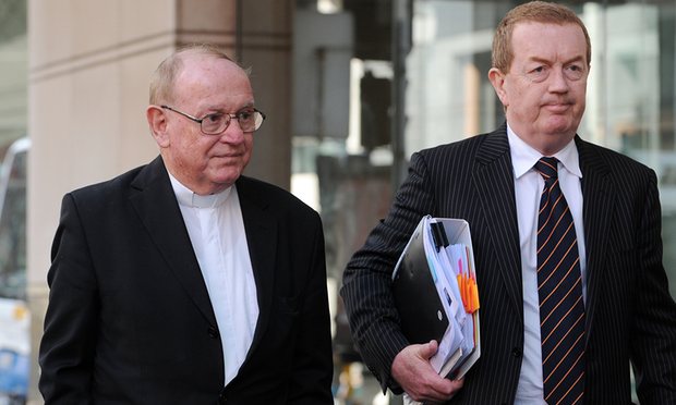 PHOTO: Monsignor John Usher spoke to Four Corners in 2012. (Supplied: Royal Commission)