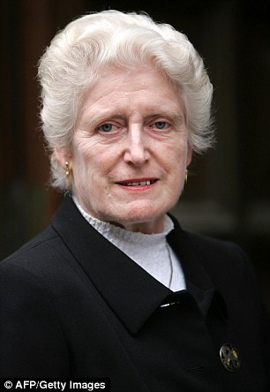 Previous chair Dame Lowell Goddard (left) stood down having claimed she had become tainted by its 'legacy of failure'. The first chairwoman, Baroness Butler-Sloss (right), quit in 2014 amid claims late brother Michael Havers helped cover up abuse while attorney general