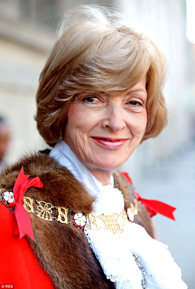 Quit: Fiona Woolf, Former Lord Mayor of London Fiona Woolf at the Old Bailey was the second to go