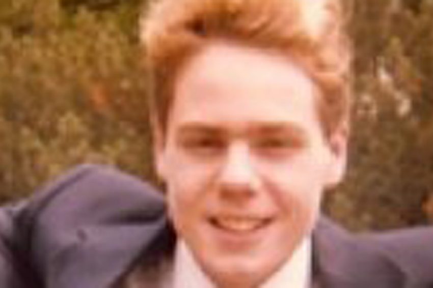 Andrew Hale-Byrne, centre, another student who graduated in the mid-1990s, said he was subjected to “psychological warfare” at the school, where teachers routinely called students names like “pig,” “filth,” “trash” and “slut.”
