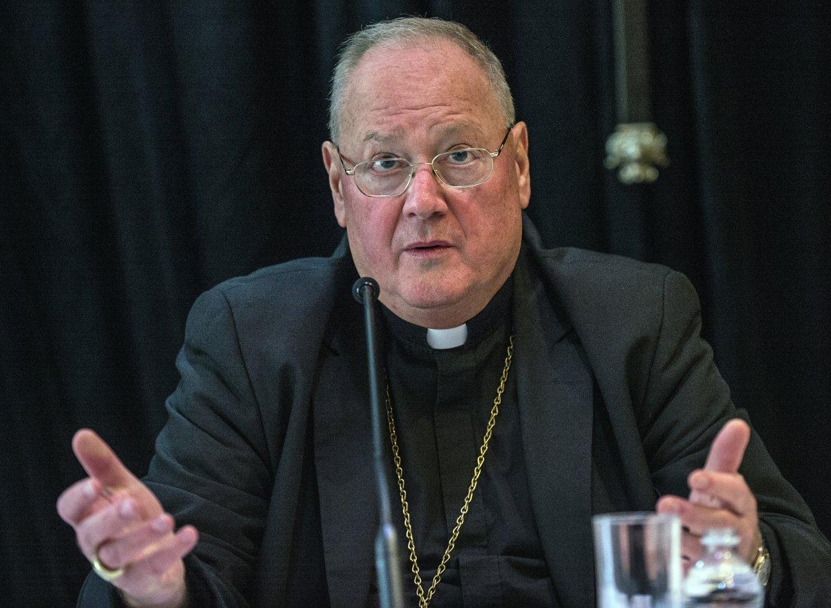 Garabedian said the announcement means victims have an alternative to a settlement program created by Timothy Cardinal Dolan (pictured) that offers compensation to victims in exchange for their waving the right to sue. (MARCUS SANTOS)