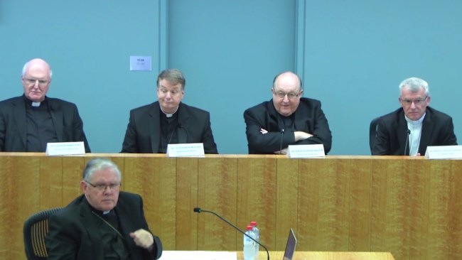 Royal Commission into Institutional Responses to Child Sexual Abuses - Archbishops at the commission.