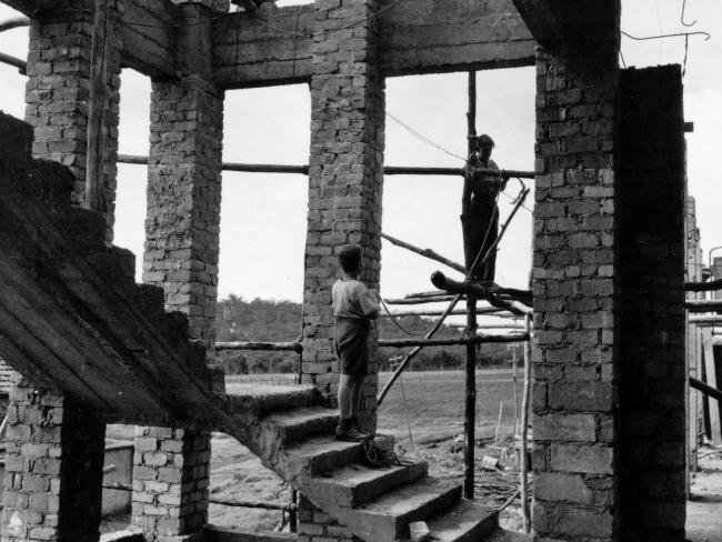 Boys at Bindoon Boys Town, WA 1952. This is one of the sites where one man, Clifford Walsh, told the Australian Royal Commission he suffered abuse as a child. Picture: Reproduced courtesy of State Library of Western Australia.Source:Supplied