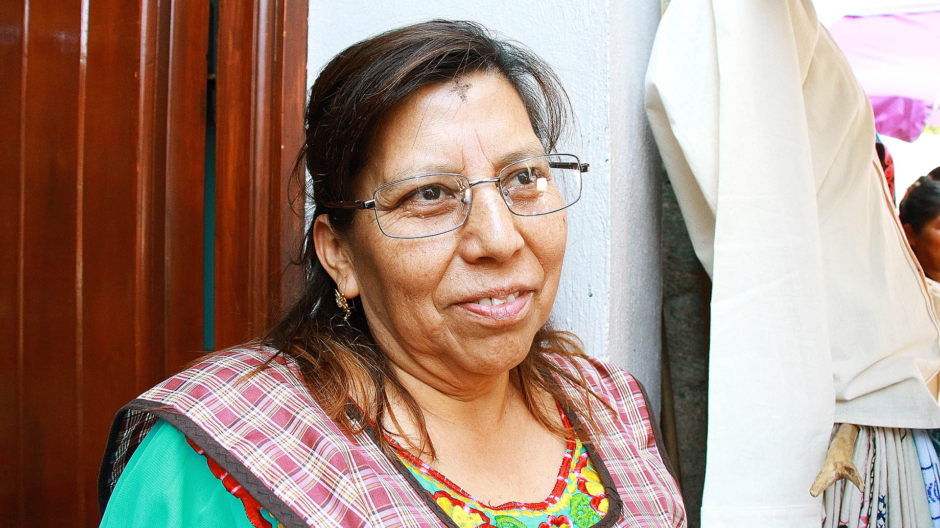 La fe es mas fuerte que cualquier crisis en la Iglesia Catolica, dice dona Consuelo Rojas Mendez. FOTO: Giovanna Martinez