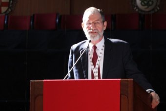 PHOTO: The president of the Uniting Church in Australia, Steve McMillan, said he was committed to stopping future abuse. (Supplied: Uniting Church in Australia)