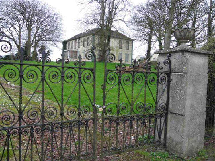 The former mother and baby home at The Castle, Newtowncunningham.