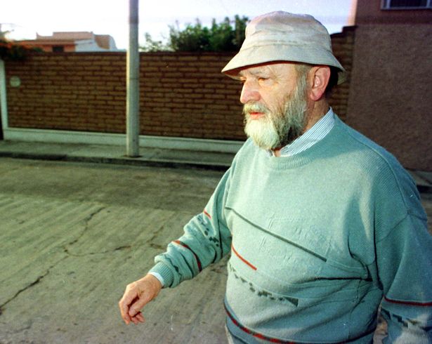 Bishop Eamon Casey in Mexico (Photo: Collins Photo Agency)