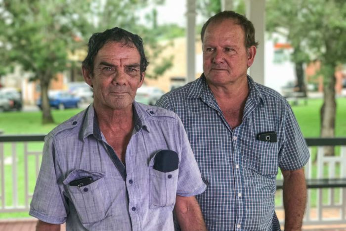 PHOTO: Brothers Mark and John Saxby were taken from their mother in 1963. (ABC News: Gordon Faud)