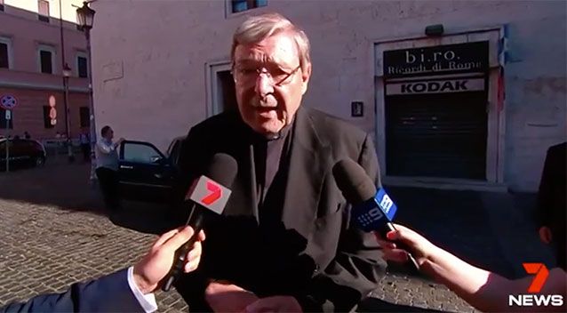 Pell has maintained his innocence. Source: 7 News