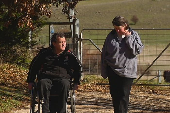 PHOTO: Sexual abuse survivor Jason Thorpe said the idea of an apology service was insulting. (ABC News)