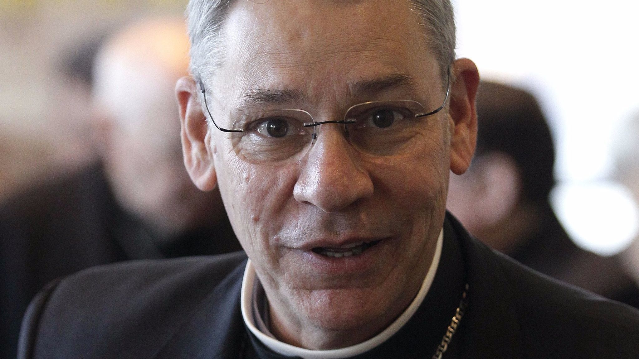 Bishop Robert Finn in Baltimore in 2011. (Patrick Semansky / Associated Press)