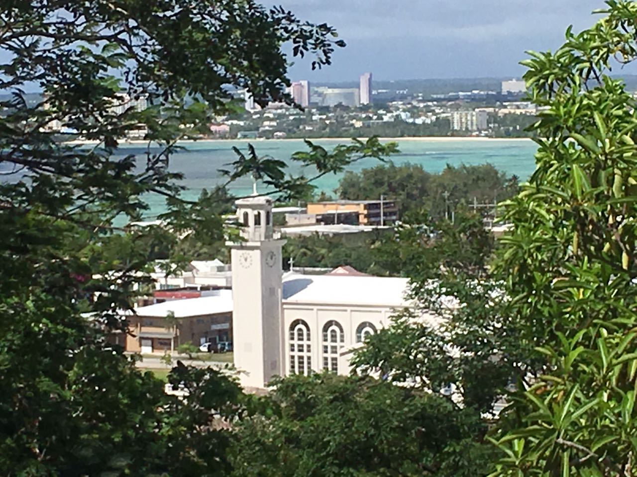 Keeping with Church news... A Mass opening the Year of Reparation is being held at this hour at the Hagatna Cathedral.