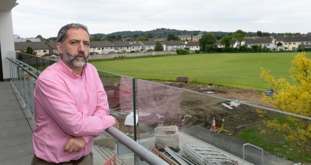 Clonkeen College principal Edward Melly. The school was unaware of ongoing negotiations between the Christian Brothers and a local developer on the sale of the playing fields. Photograph: Dara Mac Donaill