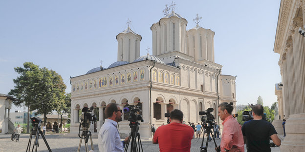 Dieser Tage im Zentrum medialer Aufmerksamkeit: die Patriarchen-Kathedrale in Bukarest