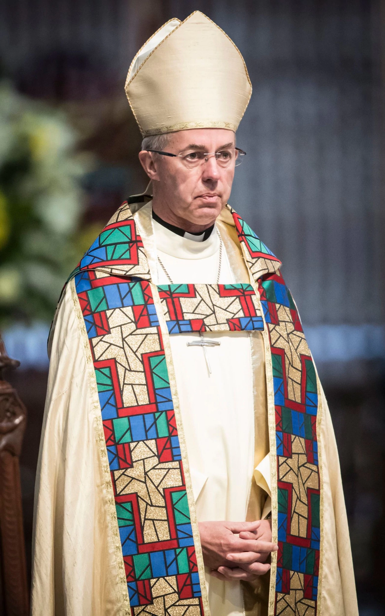 It is traditional for the Archbishop of Canterbury to officiate at the funerals of members of The Royal Family CREDIT: DANNY LAWSON PA