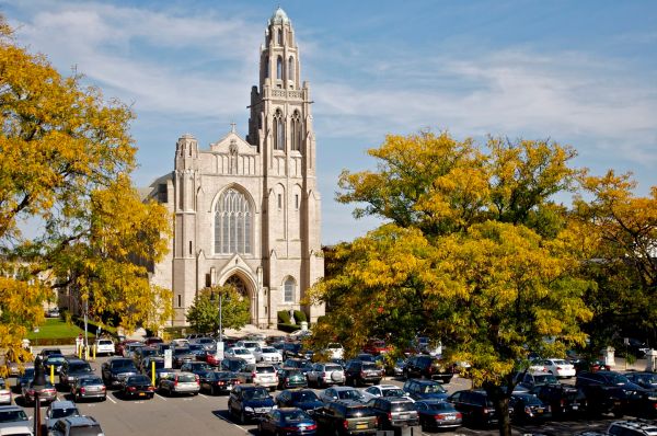 St. Agnes Cathedral in Rockville Centre, the seat of the Diocese of Rockville Centre, on Oct. 1, 2016. Photo Credit: T.C. McCarthy