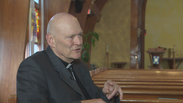 Bishop Mark Hagemoen at St. Patricks Cathedral in Yellowknife. Pope Francis has appointed Hagemoen as the eighth bishop of the Roman Catholic Diocese of Saskatoon. (CBC)
