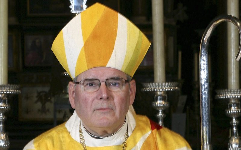 Bishop Roger Vangheluwe is pictured in a 2006 photo (CNS photo/Edwin Fontaine, Reuters)