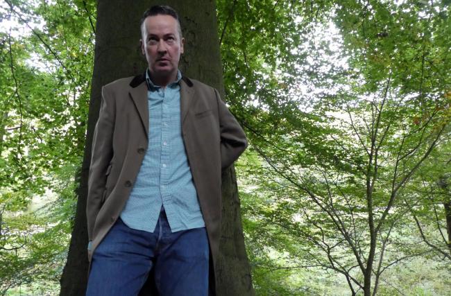 Author and photographer Peter Paul Hartnett, who says he uses his writing as a protest against child sexual abuse within the Roman Catholic Church