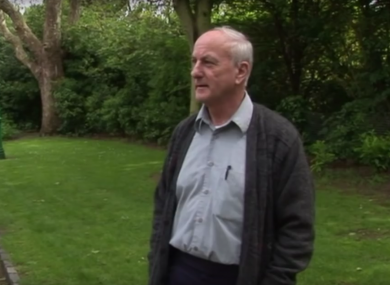 Oliver O'Grady is interviewed during the 2006 documentary Deliver Us From Evil
