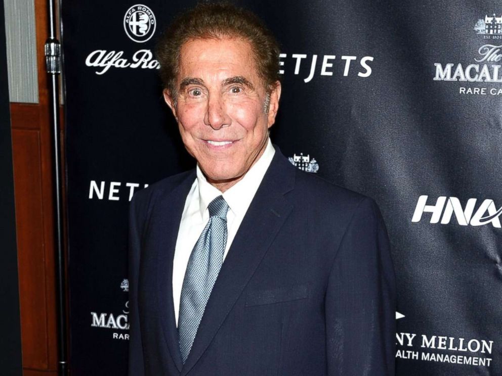 Steve Wynn attends the Forbes Centennial Celebration in New York, on Sept. 19, 2017.