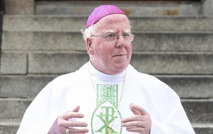 Bishop John McAreavey said his decision to con-celebrate mass with Fr Malachy Finegan was 'spur of the moment'. Picture by Colm Lenaghan, Pacemaker
